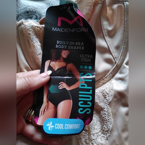 Maidenform Body Shaper Bodysuit SZ.40 C NWT - Picture 6 of 9